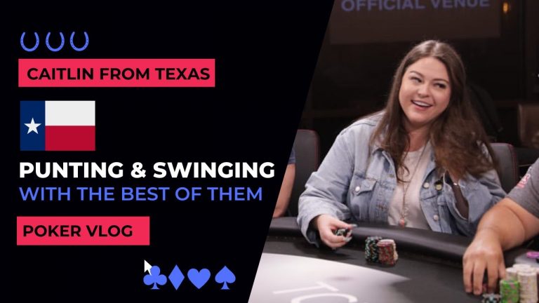 Punting & Swinging with the Best of Them: Poker Vlog 7