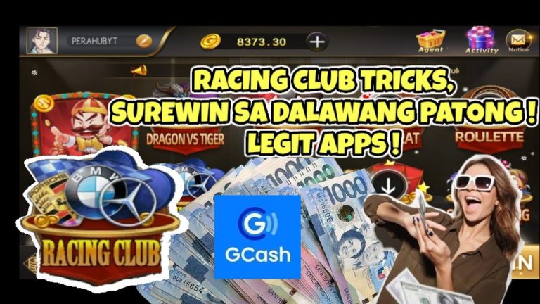 RACING CLUB TRICKS | DALAWANG PATONG ,SUREWIN !! LEGIT !