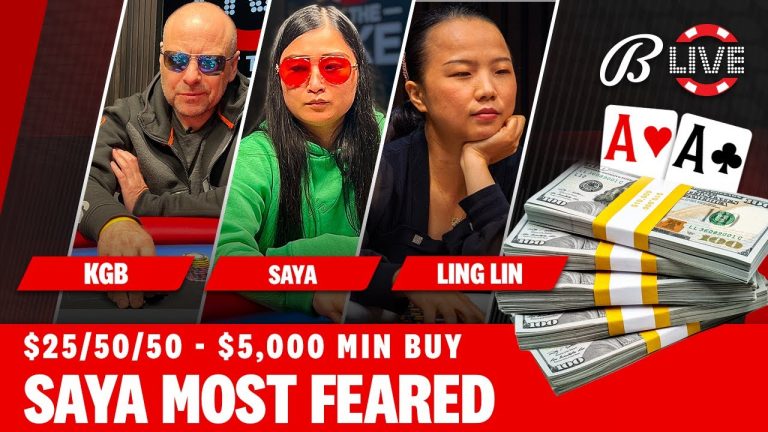 Saya MOST FEARED takes on KGB, LING LIN – Live at the Bike!