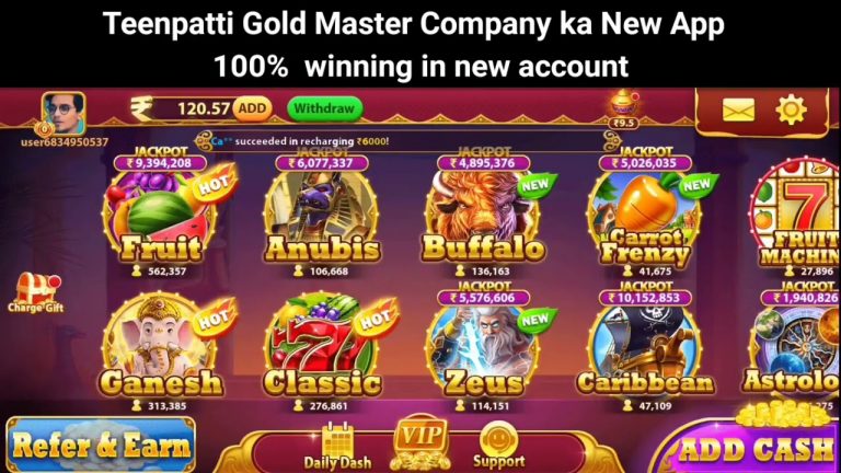 Slots Max | New Slots Rummy App Today | Teenpatti Gold Master New App