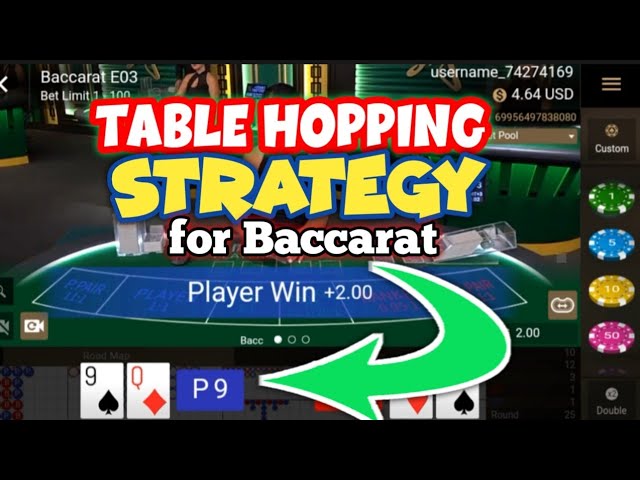 TABLE HOPPING STRATEGY? | BACCARAT STRATEGY, STYLE, & TECHNIQUE