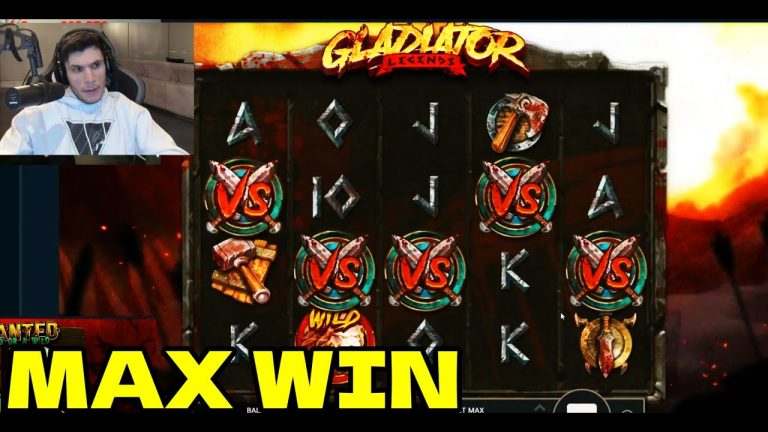 TRAINWRECKS FINALLY HITS FULLSCREEN WIN ON GLADIATOR SLOT BONUS (INSANE 14 MILLION $ WIN) & More