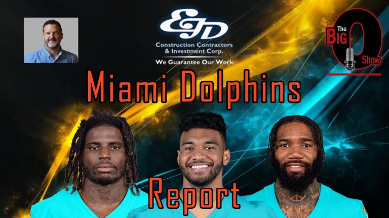 The EJDConstruction.com Miami Dolphins Report w/ Alain Poupart 09 06 2022