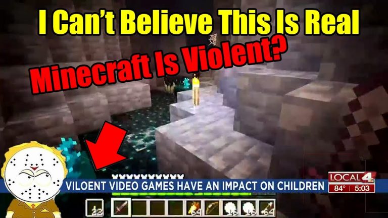 The Media Claims Fortnite And Minecraft Will Cause Kids To Become Criminals, What??