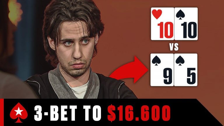 This Aggressive Amateur DESTROYED The Pros For A HUGE 6-Figure Score PokerStars