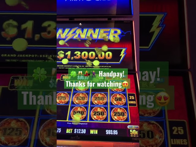 Tiki Fire #Jackpot #handpay #shorts #casino #yaamava