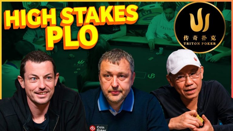 Triton High Stakes PLO Cash Games with Antes (Ep. 1)