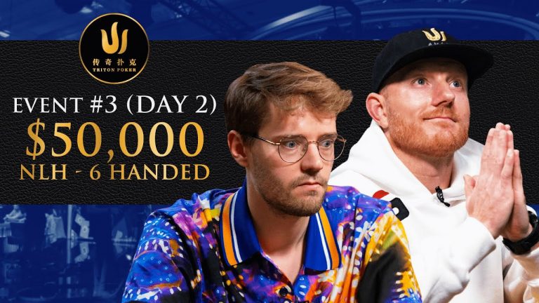 Triton Poker Cyprus 2022 – Event #3 $50K NLH 6-Handed – Day 2