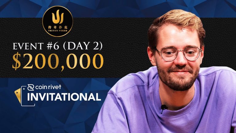 Triton Poker Cyprus 2022 – Event #6 $200K NLH Coin Rivet Invitational – Day 2