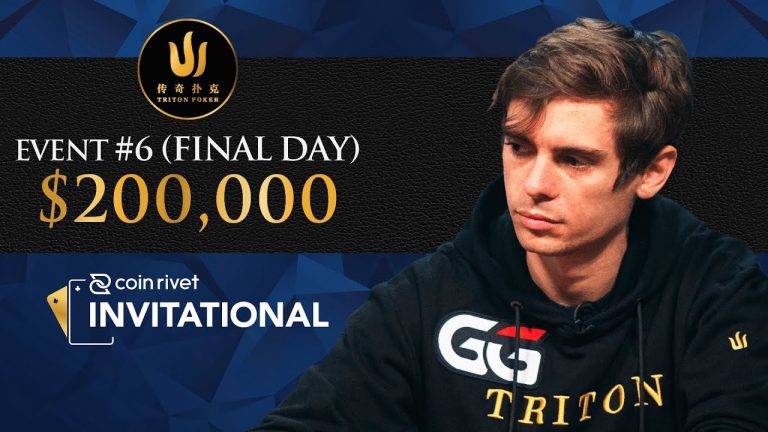 Triton Poker Cyprus 2022 – Event #6 $200K NLH Coin Rivet Invitational – Final Day