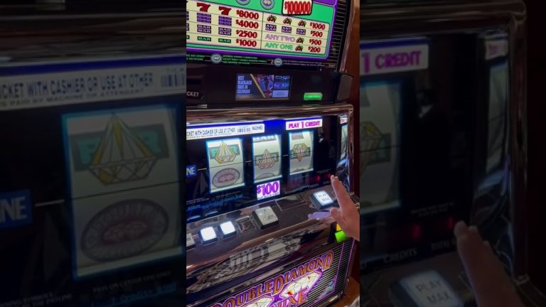 Trying a $100 slot machine after a long night of gambling #slotmachine #casino #highlimitslots