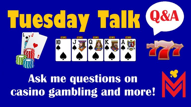 Tuesday Talk Q&A | Ask Your Questions LIVE | Slots, Video Poker, & More!