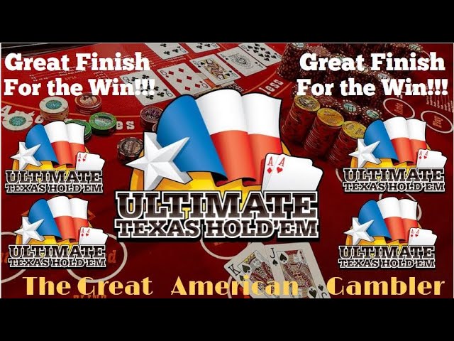 Ultimate Texas Holdem. It’s not how you Start, it’s how you Finish!!! #poker #ultimatetexasholdem