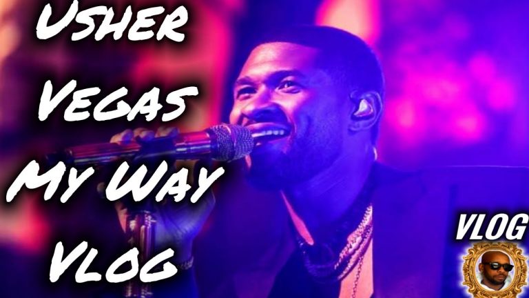 Usher My Way Concert In Las Vegas: Vlog