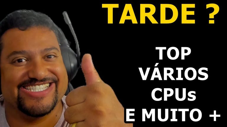 VÁRIOS CPUs EM PROMO E MUITO +++ 27/09