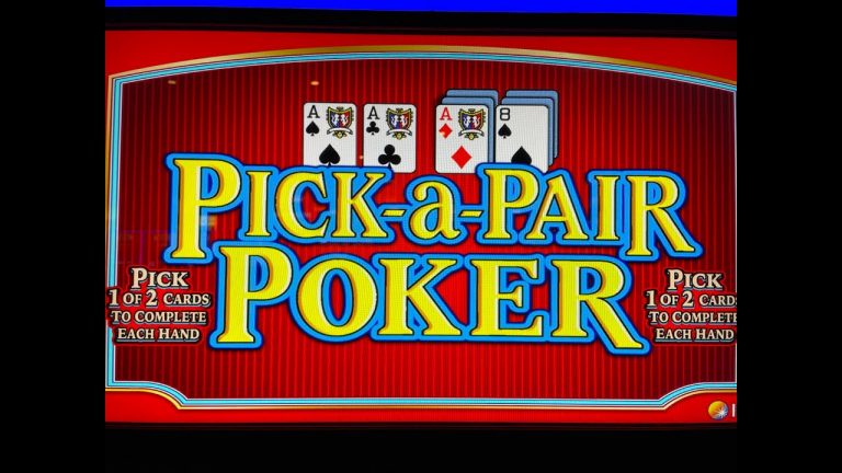 Video Poker: Pick a Pair Double Double Bonus Poker Session