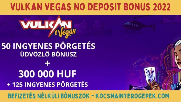 Vulkan Vegas promo code – No Deposit Bonus 50 fs 2022