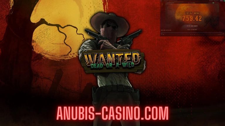 #WANTED DEAD OR A WILD# X1265 #slot#gambling#online casino