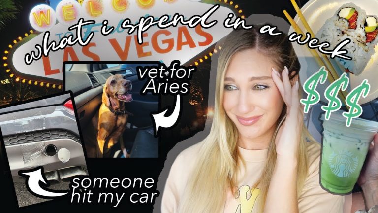 WHAT I SPEND IN A WEEK LIVING IN LAS VEGAS // VEGAS VLOG SUMMER 2022