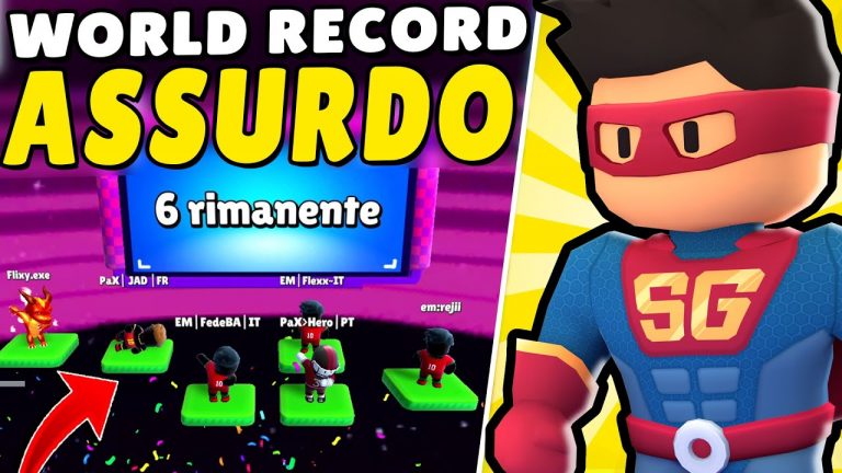 WORLD RECORD in 6 su BLOCK DASH! EM vs PAX su STUMBLE GUYS