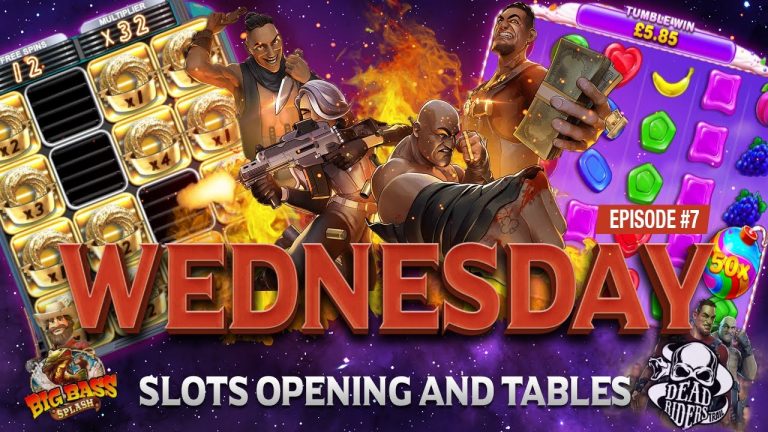 Wednesday Slots Episode #7 – BIG BONUS OPENING! + Big Roulette Spins