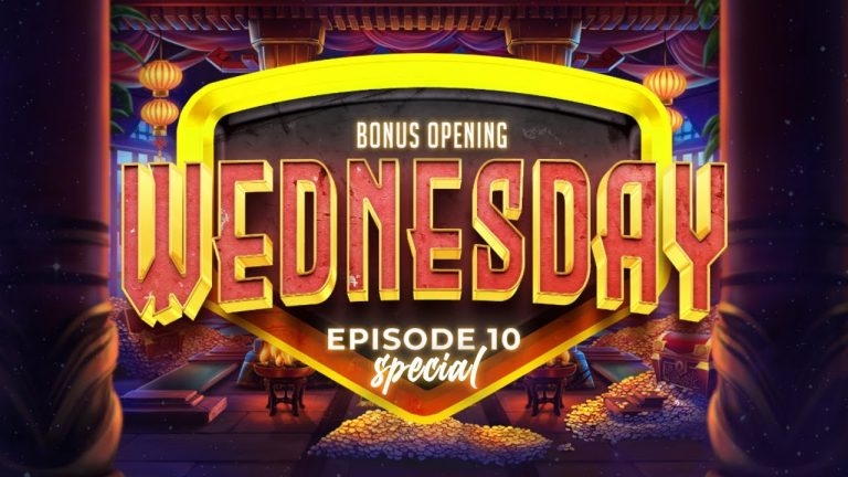 Wednesday Slots Special – Episode 10! – OPENING LOADS OF BONUSES NOW!