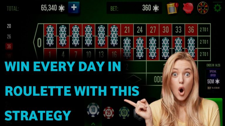 Win every day in roulette with this strategy | THE GOLDEN WHEEL