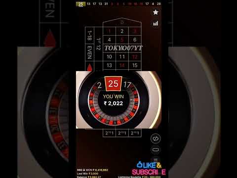 XXXTREME CASINO LIGHTING ROULETTE GAME |#casino #tips#casino #tips