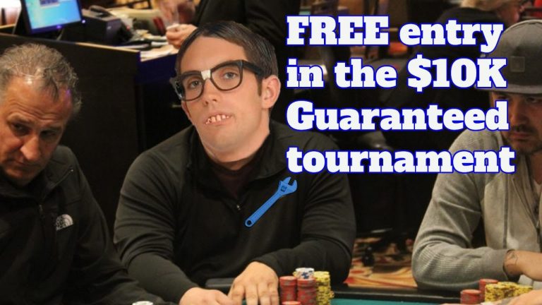 $10k Guaranteed Poker Tournament LIVE