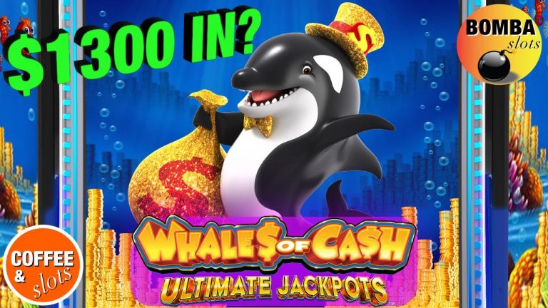 $1300? HOW!? Whales of Cash ~ Ultimate Jackpots Coffee & Slots #Casino #LasVegas #Slots Cosmo