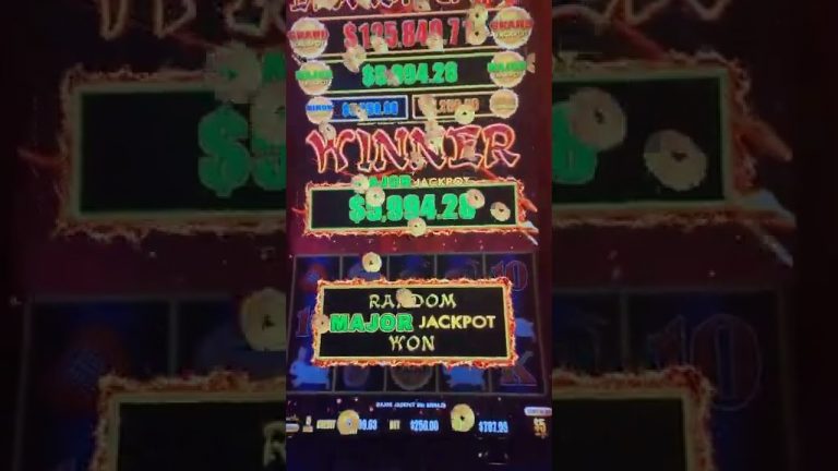 $250 Max Bet Dragon Link MAJOR JACKPOT