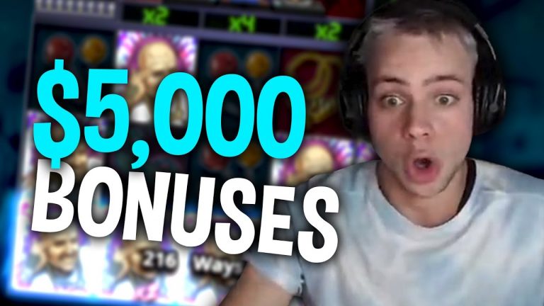 $5,000 BONUS HUNT (13 Huge Bet Bonuses!)