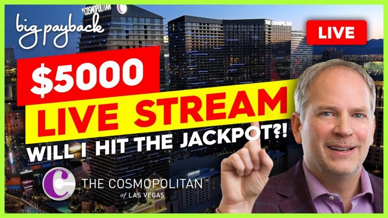 $5000 VEGAS LIVE STREAM!