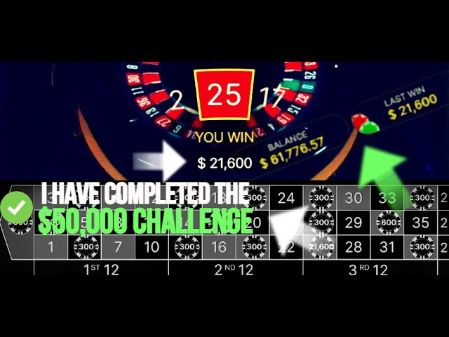 $50,000 challenge with my Roulette System P.4 – Immersive Roulette