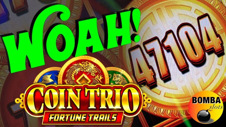 A LUCKY $300 BET BONUS MADE ME MONEY! Coin Trio ~ Fortune Trails #Casino #LasVegas #SlotMachine