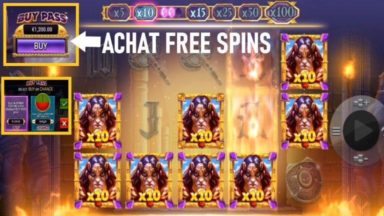 ACHAT du BONUS FREE SPINS pour gagner des KING RESPINS