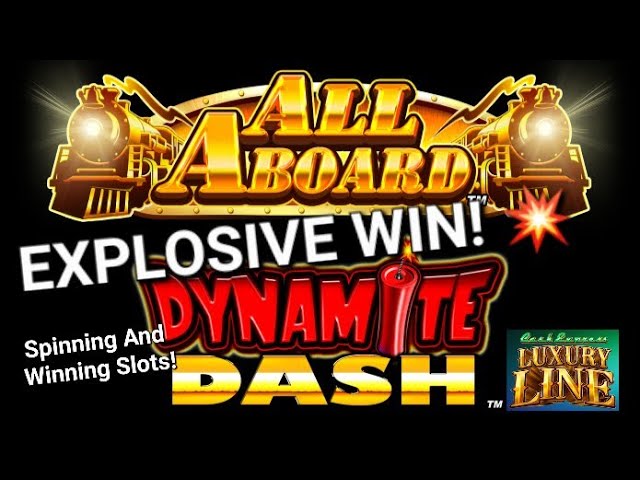 ALL ABOARD/Luxury Line – Konami Explosive Win HUGE Wild Hit!