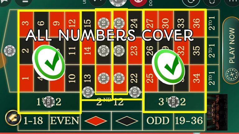 All Numbers Cover Roulette || Roulette Strategy To Win