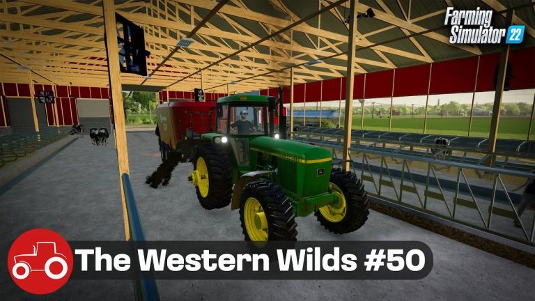 Animal Work, Planting Corn & Soybeans – The Western Wilds #50 FS22 Timelapse