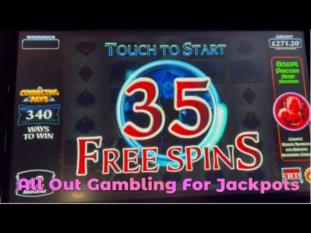 Arcade Slots Pt 5/5 – All Out Gambling FOBT Action. Lord of the Rings, Pearl of The Caribbean & More