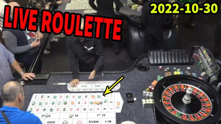 BIG BET In Table Roulette live Casino Night Saturday New Session Exclusive 2022-10-30