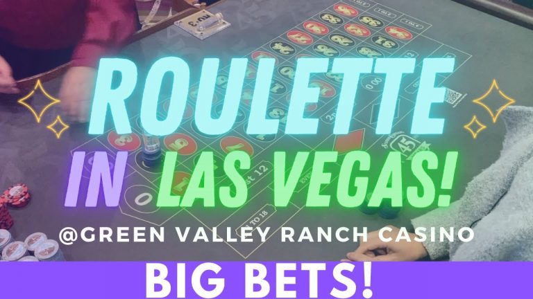 BIG BETS! I PLAYED NICKELS?! ROULETTE IN LAS VEGAS AT GREEN VALLEY RANCH CASINO!