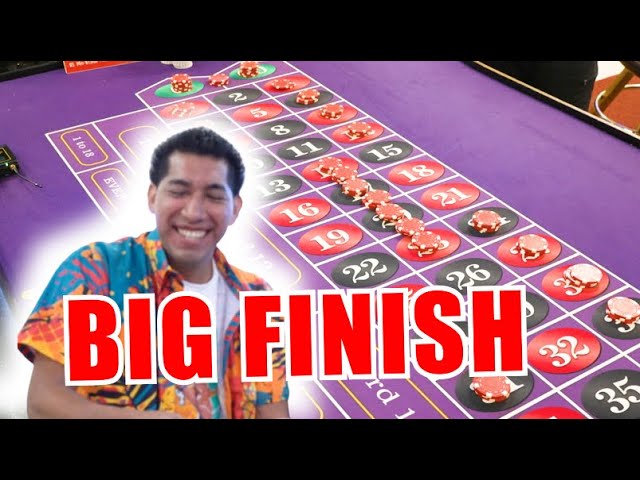 BIG FINISH 15 Spin Roulette Challenge – WIN BIG or BUST #8