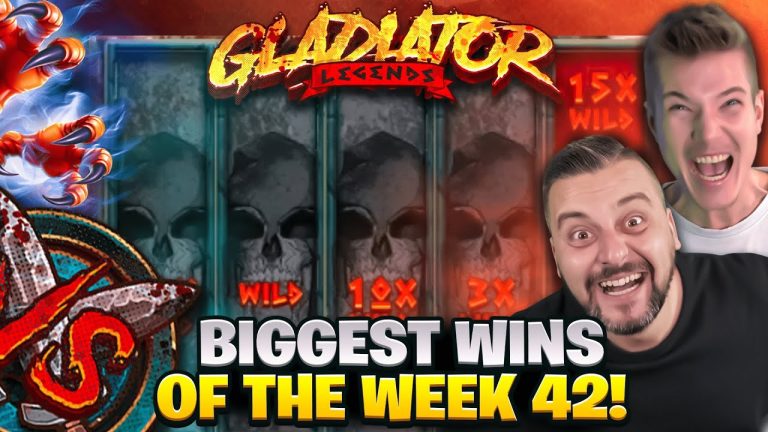 BIGGEST WINS OF THE WEEK 43! GETTING A MAX WIN AFTER MOVING TO DLIVE!