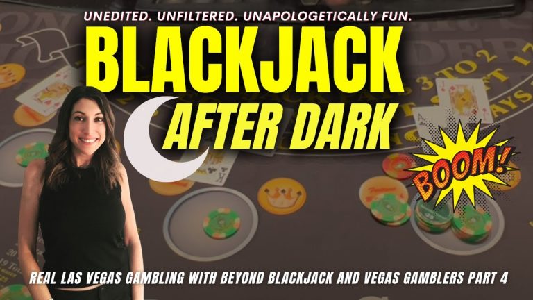 BLACKJACK! AFTER DARK w/ @Vegas Gamblers at Boulder Station Casino Las Vegas #blackjack #vegas