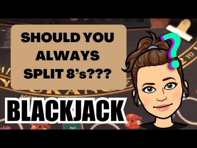 BLACKJACK in VEGAS! SHOULD YOU ALWAYS SPLIT 8’s?? #blackjack