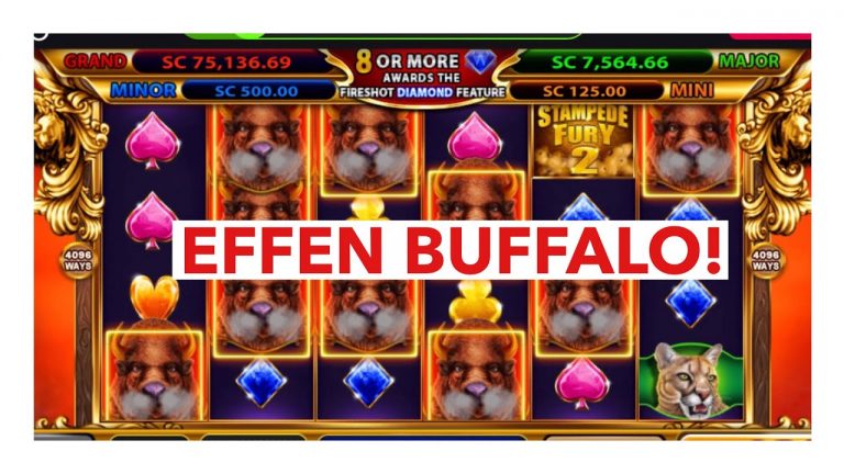 BUFFALO! Stampede Fury 2! #Chumba #Casino #Online #Slots #BigWin #Buffalo