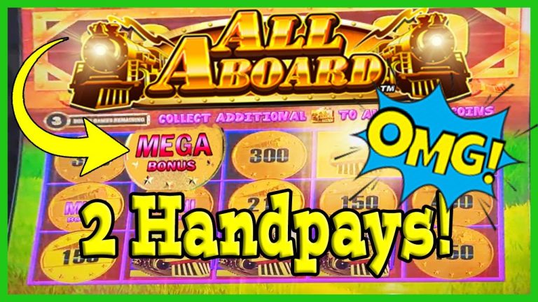 Back to Back Jackpot Handpays on All Aboard at Las Vegas Airport! Are These the Loosest Slots?