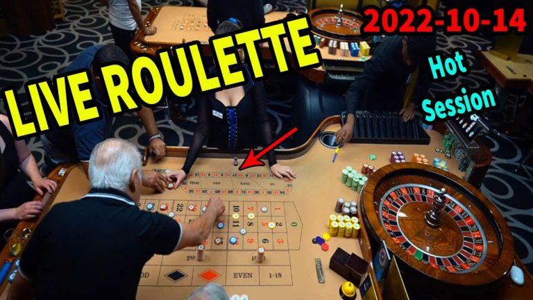 Big Bet Live Casino Table Roulette Night Thursday is Very Hot Exclusive 2022-10-14