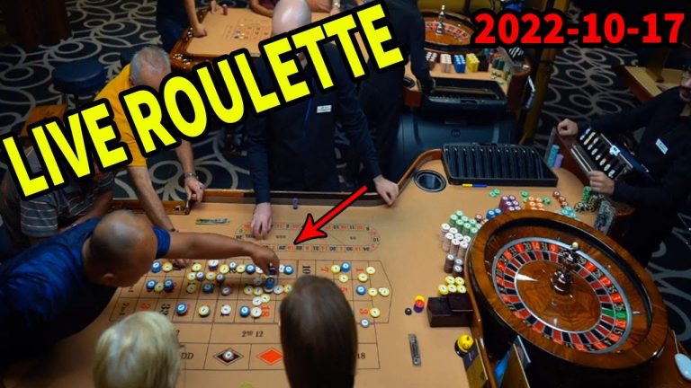 Big Bet live In Casino REAL Roulette Table Night Monday Great Session 2022-10-18